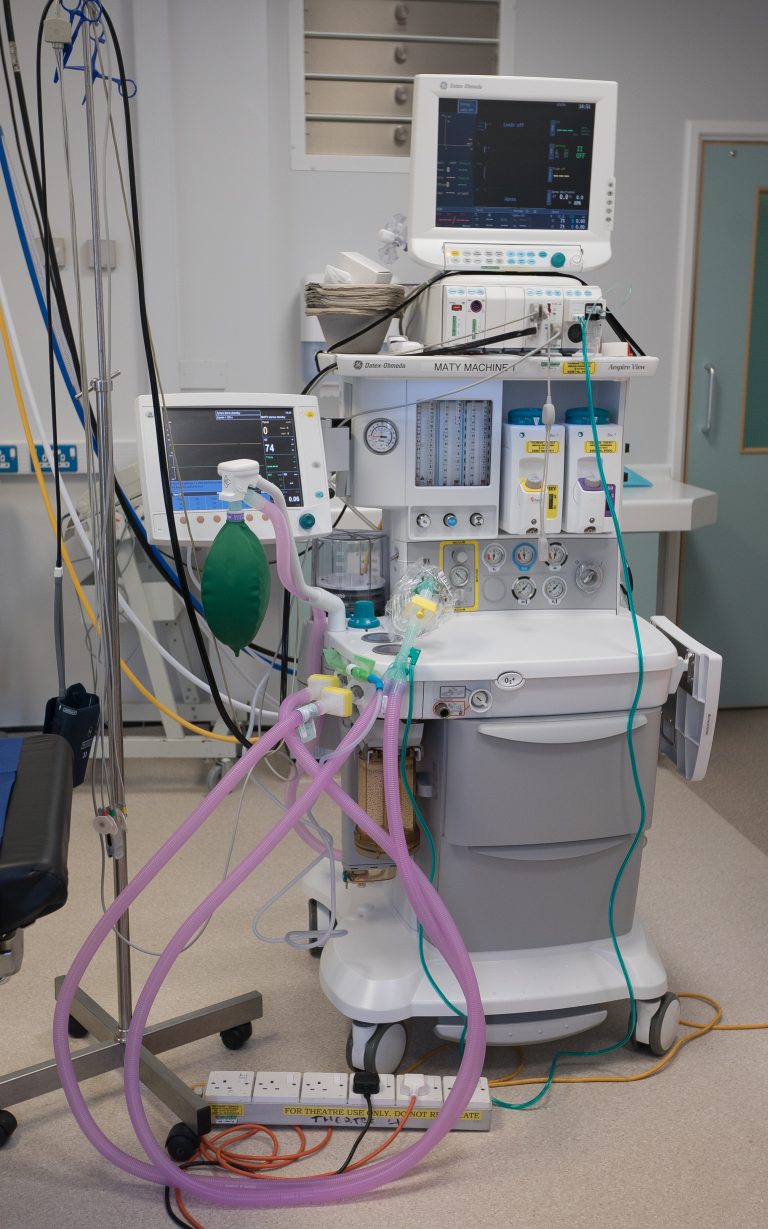 Anaesthetic Machine Queen’s Hospital Simulation Centre